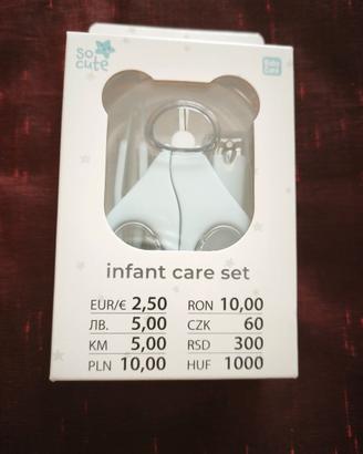 Set per pulizia unghie neonato