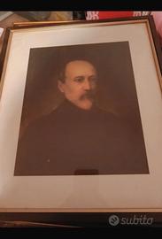 Quadro Giuseppe Mazzini vintage 