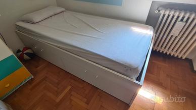 Letto singolo misure cm 97x207