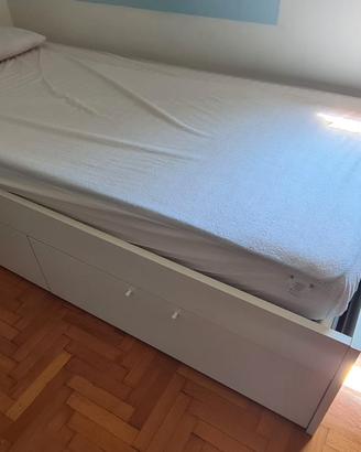 Letto singolo misure cm 97x207