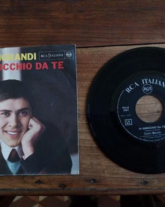 45 giri Gianni Morandi In ginocchio da te