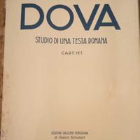 4 Litografie Gianni Dova Studio di Una Testa 1978