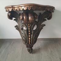 Consolle legno dorato a mecca