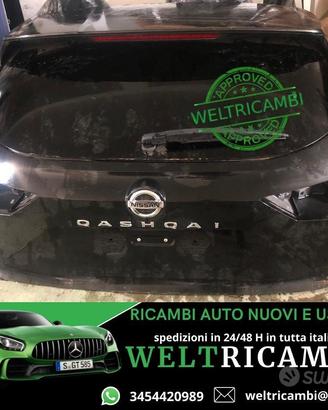 Portellone posteriore nissan qashqai 2022