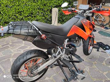 sella due posti per KTM LC4 2001