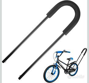 Barra di spinta per bicicletta - colore nero