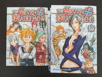 The Seven Deadly Sins Manga Volumi 11 - 20
