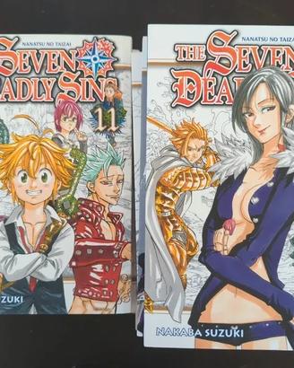 The Seven Deadly Sins Manga Volumi 11 - 20