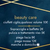 Beauty car estetista e parrucchiera