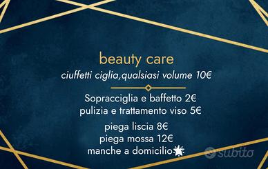 Beauty car estetista e parrucchiera