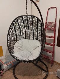 Sedia a dondolo per interno/esterno