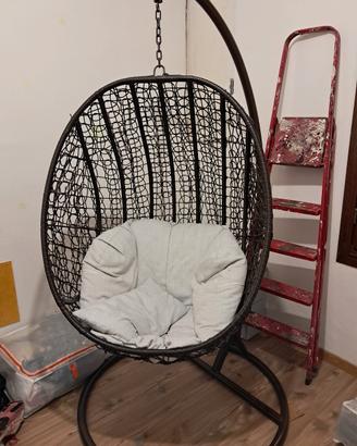 Sedia a dondolo per interno/esterno