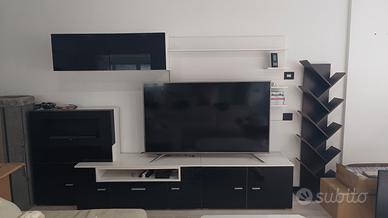 mobile Sala L 2.90m con bio camin