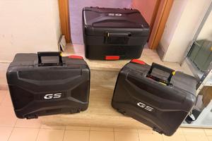 Tris valigie BMW R 1250 GS F 750/850 GS
