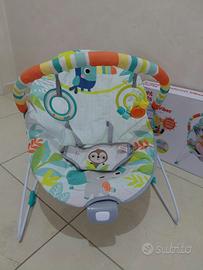 Sdraietta dondolo neonato(con vibrazione)