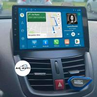 Peugeot 207 Autoradio Android  KIT COMPLETO stereo