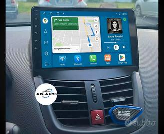 Peugeot 207 Autoradio Android  KIT COMPLETO stereo