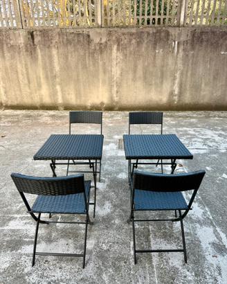Set mobili giardino e balcone