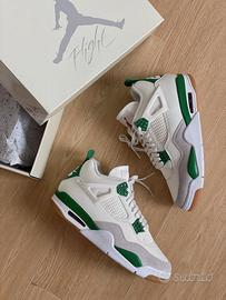 Jordan 4 Retro SB verde pino taglia 38