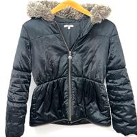 🖤 Piumino Junior Gaultier Nero con Pelliccia 🌨️