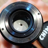 obiettivo chinon 135mm f2.8 attacco vite M42