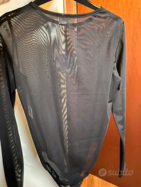 Body Vicolo In tulle con applicazioni