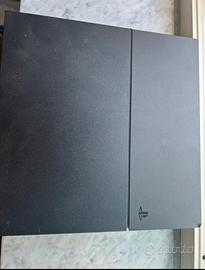 PlayStation 4 ps4 slim - solo console + cavi