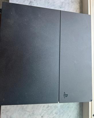 PlayStation 4 ps4 slim - solo console + cavi