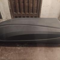 Portabagagli bauletto box tetto auto 