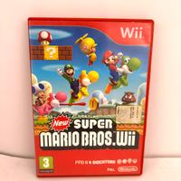 New super Mario bros gioco console Nintendo Wii IT
