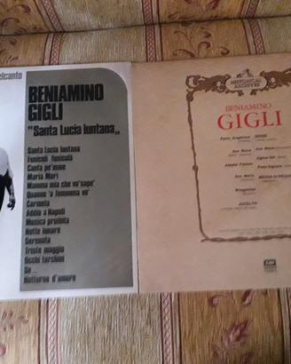 LP vinili Beniamino Gigli 