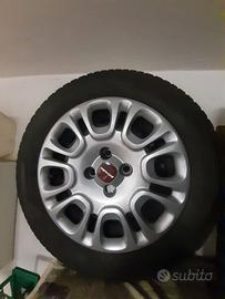 Ruote in acciaio da 14 pollici per Fiat Panda