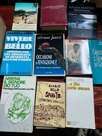 Lotto blocco stock di 10 LIBRI per librerie mercat