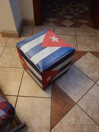 Pouf bandiera Cuba