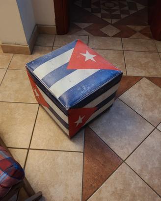 Pouf bandiera Cuba