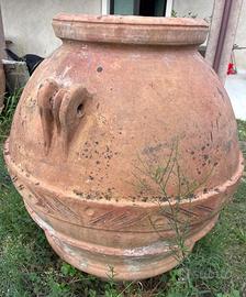 Orcio anfora  coppo terracotta fine 1800 h105 cm