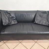 divano in pelle tre posti