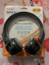 Cuffie Bluetooth con illuminazione RGB R5230 Linq
