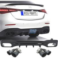 DIFFUSORE MERCEDES W206 AMG 21- LOOK C43 TERMINALI