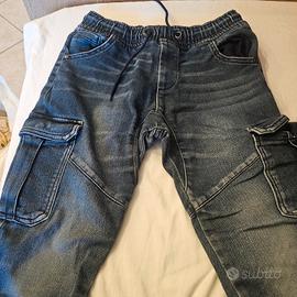 jeans bambino tasche laterali