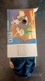 12 collant per bambine colore blu tg 3 