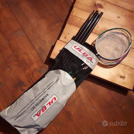 Crivit badminton set 4 rackets