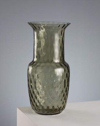 Vaso in Vetro Fumé Balloton Manifattura di Murano