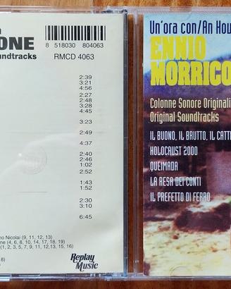 CD Ennio Morricone - Un'ora con-An hour with Ennio