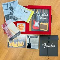 Fender 75 anni libro da collezione cofanetto