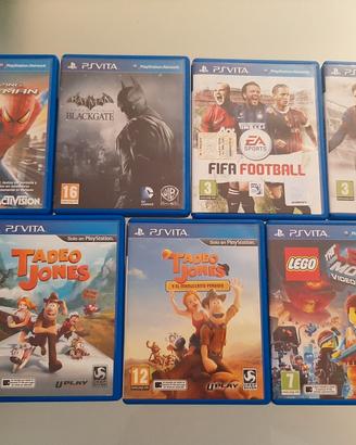 Lotto sette giochi psvita (Batman,Spiderman..)
