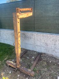 Forca gru edile regolabile 1500kg