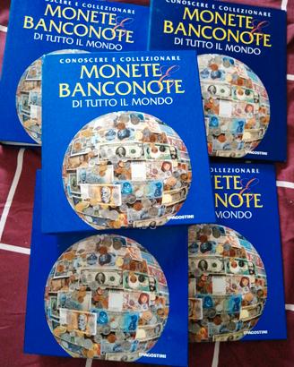 Monete e Banconote DeAgostini - raccoglitori NUOVI