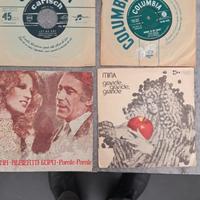 Dischi vinili di 18 dischi 45 giri anni 60 e 70