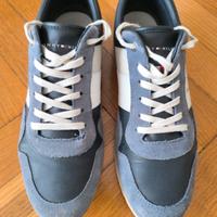 Scarpe Tommy Hilfiger con pelle vera
